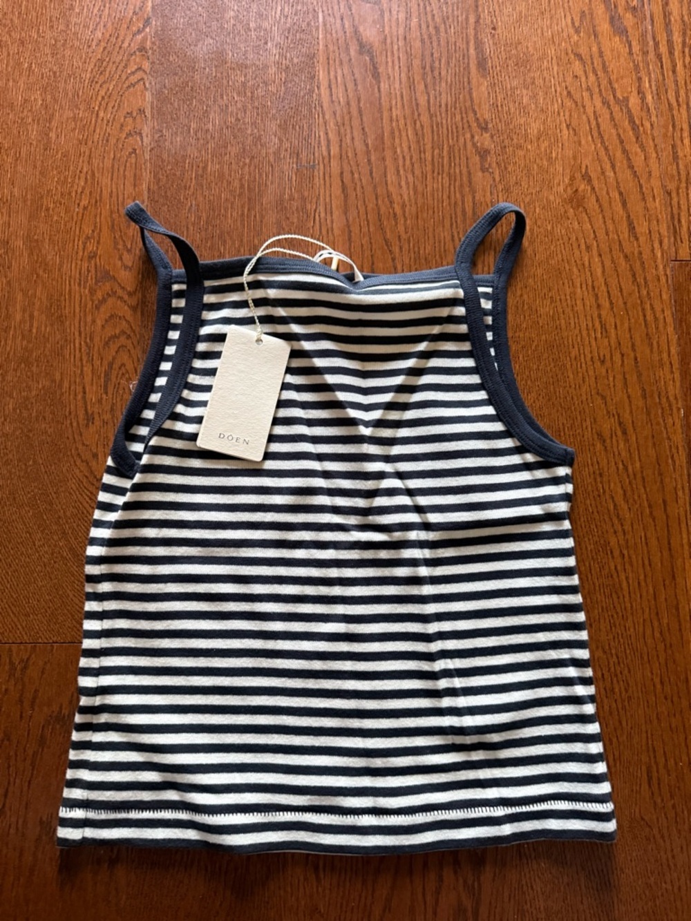 NWT Doen Angie Tank Nantucket Stripe XS
100% cotton